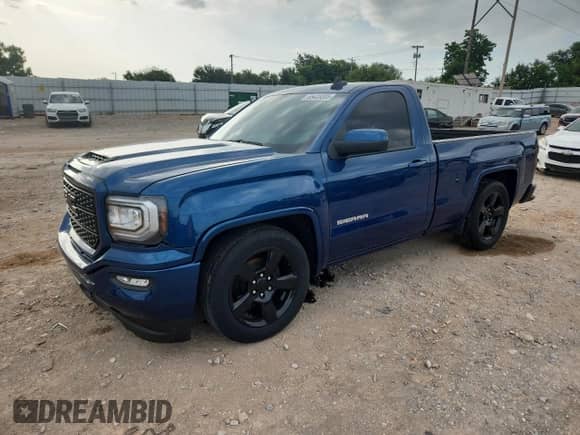 2017 GMC Sierra 1500 with VIN 1GTN1LEC6HZ341482, listed as a Copart auction lot 65425205 with 72,166 mi miles and Salvage title. Bid and sale history available at DreamBid. Image 1.