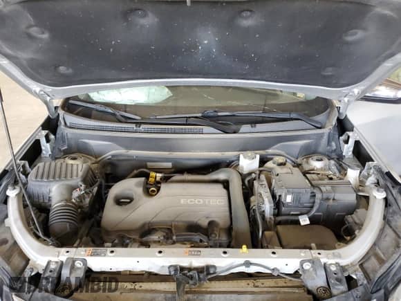 2018 Chevrolet Equinox Premier with VIN 2GNAXVEV4J6311755, listed as a Copart auction lot 67010725 with 104,590 mi miles and Salvage title. Bid and sale history available at DreamBid. Image 12.