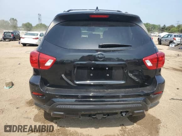 2019 Nissan Pathfinder SL with VIN 5N1DR2MM8KC653253, listed as a Copart auction lot 67210935 with 54,580 mi miles and Salvage title. Bid and sale history available at DreamBid. Image 6.