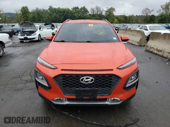 2020 Hyundai Kona SEL Plus with VIN KM8K6CAA7LU526201, listed as a Copart auction lot 81529375 with 38,302 mi miles and Salvage title. Bid and sale history available at DreamBid. Image 5.