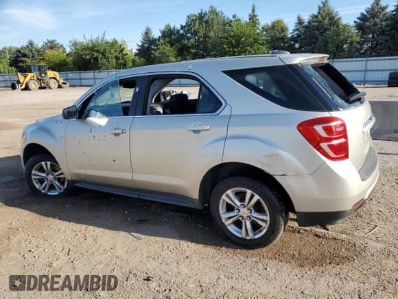 2016 Chevrolet Equinox LS с VIN 2GNALBEK0G1123563, выставлен на аукционе Copart как лот 70865145 с пробегом Не указан миль и Списание • Salvage title. История ставок и продаж доступна на DreamBid. Изображение 2.