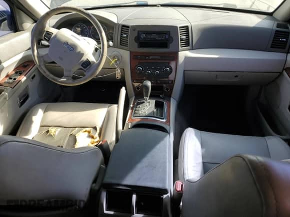 2006 Jeep Grand Cherokee Limited with VIN 1J4HS58N56C342300, listed as a Copart auction lot 70997415 with 167,201 mi miles and Salvage title. Bid and sale history available at DreamBid. Image 8.