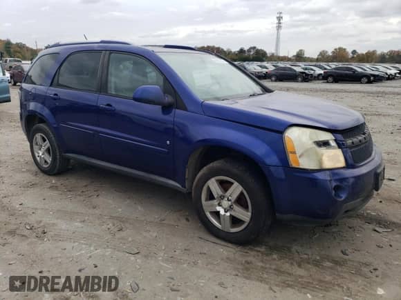 2007 Chevrolet Equinox LT with VIN 2CNDL73F876109143, listed as a Copart auction lot 82692645 with 102,962 mi miles and Clean title. Bid and sale history available at DreamBid. Image 4.