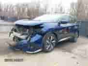 2022 Nissan Murano SL with VIN 5N1AZ2CJ5NC106889, listed as a IAAI auction lot 41207467 with 74,980 mi miles and . Bid and sale history available at DreamBid. Image 2.