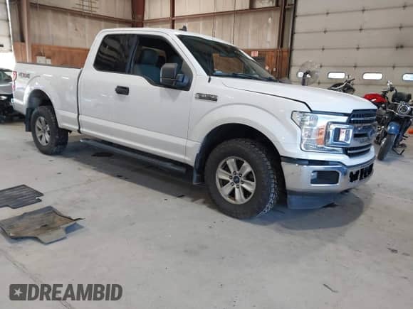 2019 Ford F-150 XL with VIN 1FTFX1E55KKC06597, listed as a IAAI auction lot 43227795 with 234,069 mi miles and . Bid and sale history available at DreamBid. Image 1.