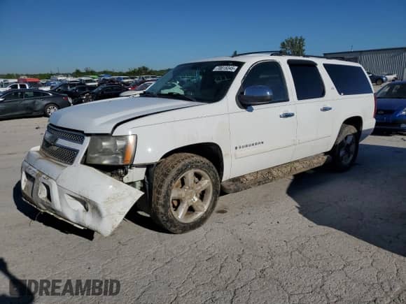 2007 Chevrolet Suburban LT z VIN 3GNFK16357G317202, wystawiony jako Copart lot #70019345 z przebiegiem 201 642 mil mil oraz Szkoda całkowita • Salvage title. Historia ofert i sprzedaży dostępna na DreamBid. Obrazek 1.