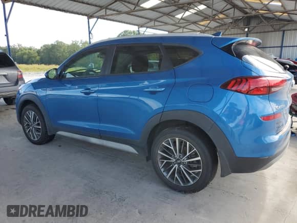 2021 Hyundai Tucson SEL с VIN KM8J33AL4MU343295, выставлен на аукционе Copart как лот 71254965 с пробегом 45 869 миль миль и Списание • Salvage title. История ставок и продаж доступна на DreamBid. Изображение 2.