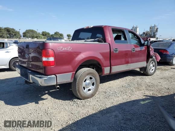 2005 Ford F-150 XLT with VIN 1FTPW14575KC98177, listed as a Copart auction lot 81123905 with 259,952 mi miles and Salvage title. Bid and sale history available at DreamBid. Image 3.