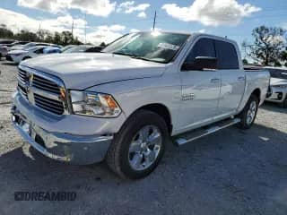 2017 Ram 1500 Lone Star with VIN 1C6RR6LG0HS542795, listed as a Copart auction lot 81883225 with 47,298 mi miles and Salvage title. Bid and sale history available at DreamBid. Image 1.