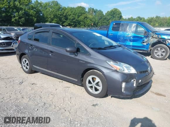 2013 Toyota Prius One with VIN JTDKN3DU3D1616798, listed as a IAAI auction lot 42763694 with 106,253 mi miles and . Bid and sale history available at DreamBid. Image 1.