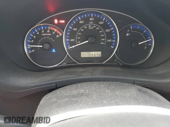 2010 Subaru Forester X z VIN JF2SH6AC2AG757344, wystawiony jako Copart lot #80175465 z przebiegiem 105 579 mil mil oraz Szkoda całkowita • Salvage title. Historia ofert i sprzedaży dostępna na DreamBid. Obrazek 9.