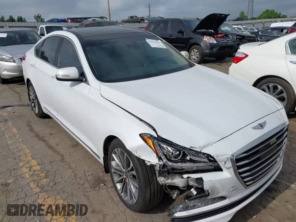 2016 Hyundai Genesis 3.8L с VIN KMHGN4JE7GU144080, выставлен на аукционе IAAI как лот 42275810 с пробегом 168 822 миль миль и . История ставок и продаж доступна на DreamBid. Изображение 1.
