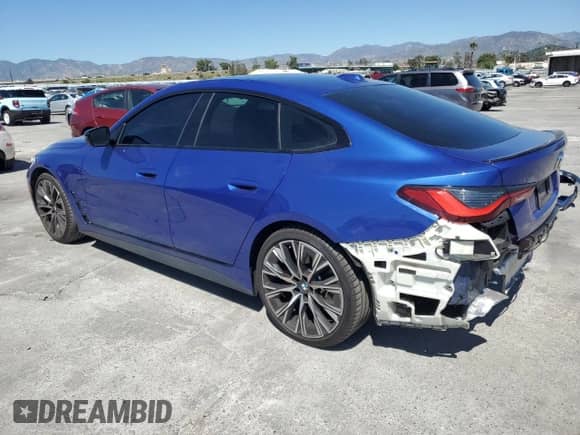 2023 BMW 4 Series 430i z VIN WBA63AV00PFP16465, wystawiony jako Copart lot #50557575 z przebiegiem 13 838 mil mil oraz Szkoda całkowita • Salvage title. Historia ofert i sprzedaży dostępna na DreamBid. Obrazek 2.