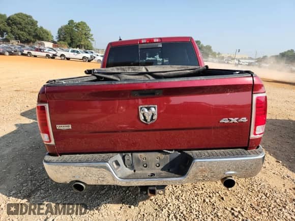 2014 Ram 1500 Laramie with VIN 1C6RR7NT1ES340818, listed as a Copart auction lot 80324675 with 445,556 mi miles and Salvage title. Bid and sale history available at DreamBid. Image 6.