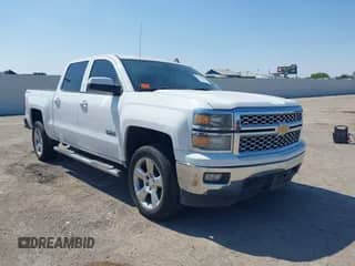 2014 Chevrolet Silverado 1500 LT with VIN 3GCUKREC6EG408833, listed as a IAAI auction lot 43182861 with 194,448 mi miles and . Bid and sale history available at DreamBid. Image 1.
