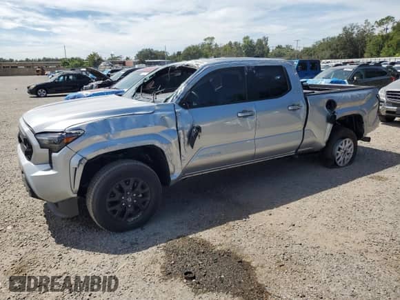 2025 Toyota Tacoma SR5 with VIN 3TYKB5FN9ST019699, listed as a Copart auction lot 80286985 with 1,276 mi miles and Non repairable. Bid and sale history available at DreamBid. Image 1.