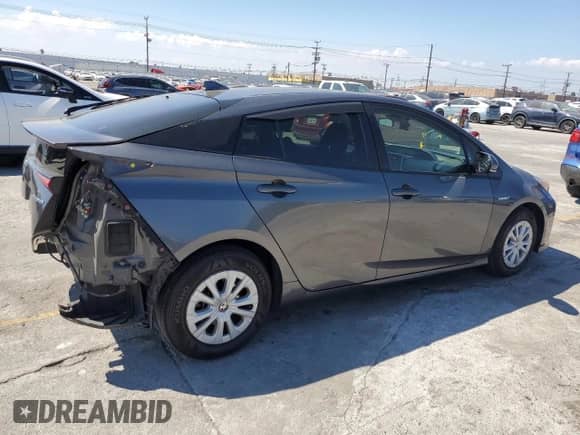 2019 Toyota Prius LE с VIN JTDKARFU8K3083229, выставлен на аукционе Copart как лот 81836535 с пробегом 400 032 миль миль и Списание • Salvage title. История ставок и продаж доступна на DreamBid. Изображение 3.