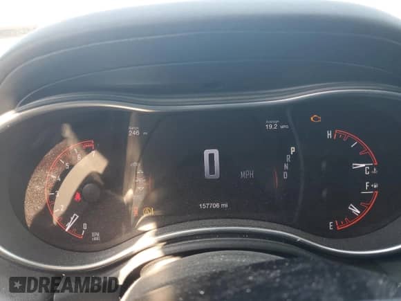 2018 Dodge Durango Citadel Anodized Platinum with VIN 1C4RDJEG7JC404677, listed as a Copart auction lot 70907675 with 157,706 mi miles and Salvage title. Bid and sale history available at DreamBid. Image 9.