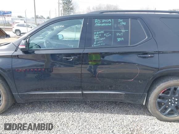 2023 Chevrolet Traverse Premier with VIN 1GNEVKKWXPJ154747, listed as a IAAI auction lot 41606886 with 36,182 mi miles and . Bid and sale history available at DreamBid. Image 15.