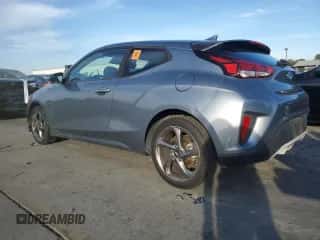 2019 Hyundai Veloster 2.0 with VIN KMHTG6AF2KU019817, listed as a Copart auction lot 89918465 with 110,631 mi miles and Clean title. Bid and sale history available at DreamBid. Image 2.