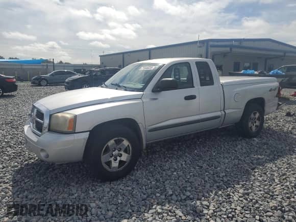 2005 Dodge Dakota with VIN 1D7HW52N25S260781, listed as a Copart auction lot 71846035 with 191,094 mi miles and Salvage title. Bid and sale history available at DreamBid. Image 1.