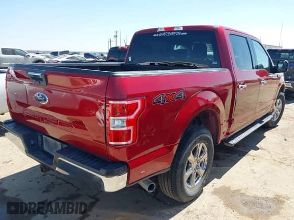 2019 Ford F-150 XL with VIN 1FTEW1E55KKF02539, listed as a IAAI auction lot 43193008 with 80,549 mi miles and . Bid and sale history available at DreamBid. Image 4.