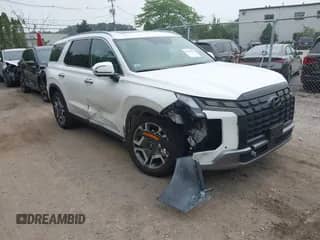 2024 Hyundai Palisade SEL с VIN KM8R4DGE1RU781553, выставлен на аукционе IAAI как лот 42905054 с пробегом 23 177 миль миль и . История ставок и продаж доступна на DreamBid. Изображение 1.