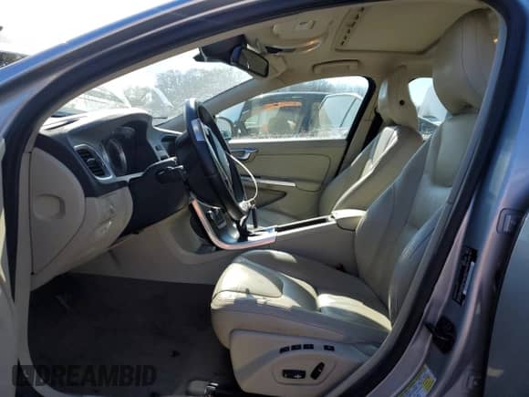 2013 Volvo S60 T5 Premier with VIN YV1612FS5D1227917, listed as a Copart auction lot 46411165 with 71,465 mi miles and Salvage title. Bid and sale history available at DreamBid. Image 7.