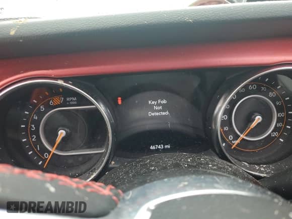 2023 Jeep Wrangler Rubicon с VIN 1C4HJXFG8PW601421, выставлен на аукционе Copart как лот 55970475 с пробегом 46 743 миль миль и На запчасти • Non repairable. История ставок и продаж доступна на DreamBid. Изображение 9.