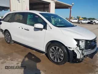2023 Honda Odyssey EX-L с VIN 5FNRL6H6XPB079893, выставлен на аукционе IAAI как лот 42230845 с пробегом 19 098 миль миль и . История ставок и продаж доступна на DreamBid. Изображение 1.