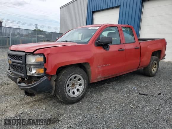 2014 Chevrolet Silverado 1500 Work Truck z VIN 1GCRCPEHXEZ261130, wystawiony jako Copart lot #71399885 z przebiegiem 460 269 mil mil oraz Nie do naprawy • Non repairable. Historia ofert i sprzedaży dostępna na DreamBid. Obrazek 1.