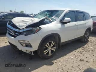 2018 Honda Pilot EX with VIN 5FNYF6H32JB027092, listed as a Copart auction lot 71961095 with 145,736 mi miles and Clean title. Bid and sale history available at DreamBid. Image 1.
