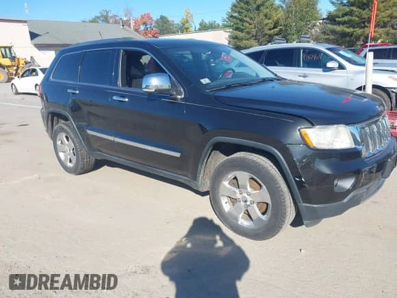 2012 Jeep Grand Cherokee Limited с VIN 1C4RJFBGXCC341538, выставлен на аукционе IAAI как лот 43424740 с пробегом 159 688 миль миль и . История ставок и продаж доступна на DreamBid. Изображение 1.