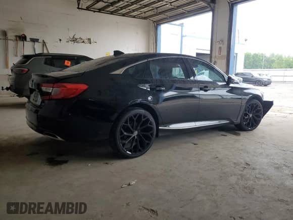 2020 Honda Accord EX-L with VIN 1HGCV2F53LA003178, listed as a Copart auction lot 63148995 with Not provided miles and Salvage title. Bid and sale history available at DreamBid. Image 3.