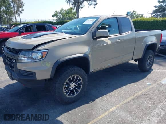 2022 Chevrolet Colorado 4WD ZR2 с VIN 1GCRTEE19N1204469, выставлен на аукционе IAAI как лот 42113611 с пробегом 28 398 миль миль и . История ставок и продаж доступна на DreamBid. Изображение 2.