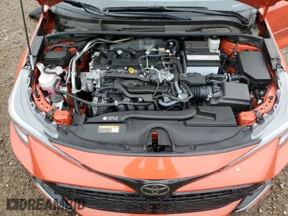 2025 Toyota Corolla XSE with VIN JTNC4MBE6S3233735, listed as a Copart auction lot 57601165 with 6,375 mi miles and Salvage title. Bid and sale history available at DreamBid. Image 11.