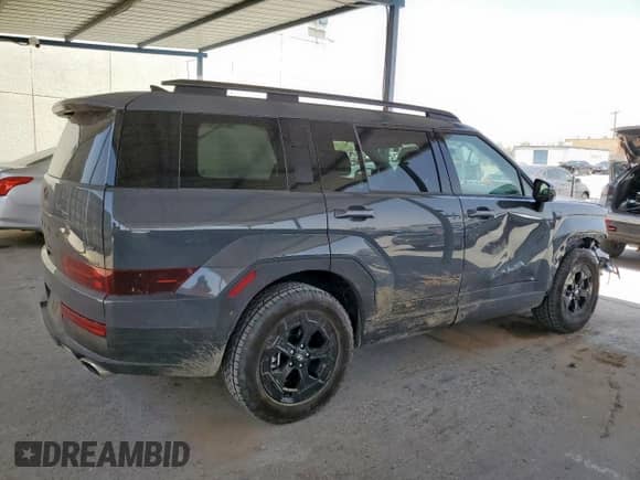 2024 Hyundai Santa Fe XRT with VIN 5NMP3DGL8RH050543, listed as a Copart auction lot 57453595 with 4,746 mi miles and Salvage title. Bid and sale history available at DreamBid. Image 3.