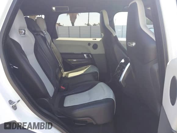 2020 Land Rover Range Rover Sport SVR with VIN SALWZ2RE3LA899227, listed as a IAAI auction lot 42368175 with 63,794 mi miles and . Bid and sale history available at DreamBid. Image 8.