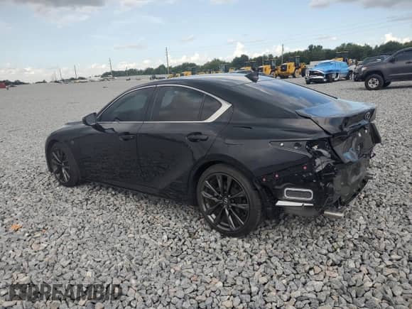 2024 Lexus IS 350 F Sport z VIN JTHBZ1B26R5073925, wystawiony jako Copart lot #67021315 z przebiegiem 7 865 mil mil oraz Szkoda całkowita • Salvage title. Historia ofert i sprzedaży dostępna na DreamBid. Obrazek 2.