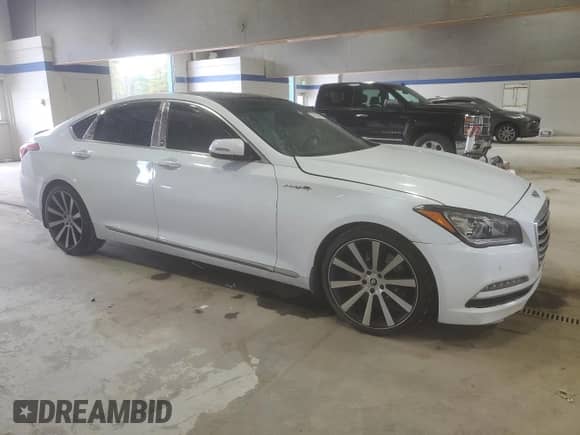 2015 Hyundai Genesis 5.0L с VIN KMHGN4JF1FU057265, выставлен на аукционе Copart как лот 80939495 с пробегом Не указан миль и Списание • Salvage title. История ставок и продаж доступна на DreamBid. Изображение 4.