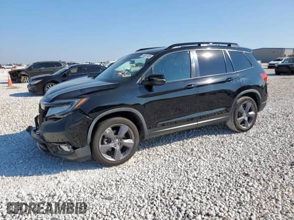 2021 Honda Passport Touring с VIN 5FNYF7H97MB011534, выставлен на аукционе Copart как лот 80067485 с пробегом 40 490 миль миль и Списание • Salvage title. История ставок и продаж доступна на DreamBid. Изображение 1.
