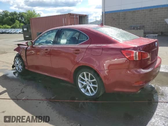 2013 Lexus IS 250 z VIN JTHCF5C29D5061814, wystawiony jako Copart lot #65894335 z przebiegiem 107 616 mil mil oraz Szkoda całkowita • Salvage title. Historia ofert i sprzedaży dostępna na DreamBid. Obrazek 2.
