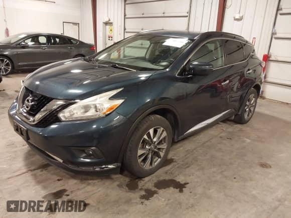 2017 Nissan Murano S z VIN 5N1AZ2MH7HN147738, wystawiony jako IAAI lot #43085511 z przebiegiem 176 713 mil mil oraz . Historia ofert i sprzedaży dostępna na DreamBid. Obrazek 2.