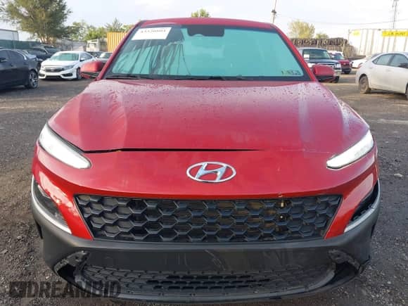 2022 Hyundai Kona SE z VIN KM8K2CAB3NU777045, wystawiony jako IAAI lot #43320804 z przebiegiem 33 773 mil mil oraz . Historia ofert i sprzedaży dostępna na DreamBid. Obrazek 12.