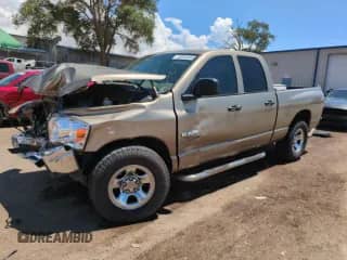 2008 Dodge 1500 SLT with VIN 1D7HA18N58J194090, listed as a Copart auction lot 66683495 with 102,263 mi miles and Salvage title. Bid and sale history available at DreamBid. Image 1.