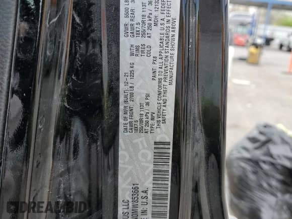 2021 Jeep Wrangler Unlimited Sahara Altitude z VIN 1C4HJXEN0MW853661, wystawiony jako Copart lot #53398555 z przebiegiem 38 286 mil mil oraz Szkoda całkowita • Salvage title. Historia ofert i sprzedaży dostępna na DreamBid. Obrazek 15.