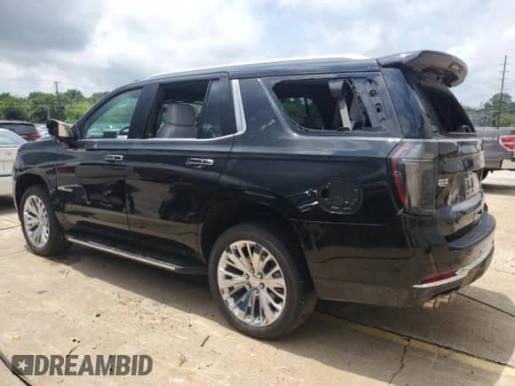 2025 Chevrolet Tahoe Premier with VIN 1GNS6SRD7SR177790, listed as a Copart auction lot 59816865 with Not provided miles and Non repairable. Bid and sale history available at DreamBid. Image 2.