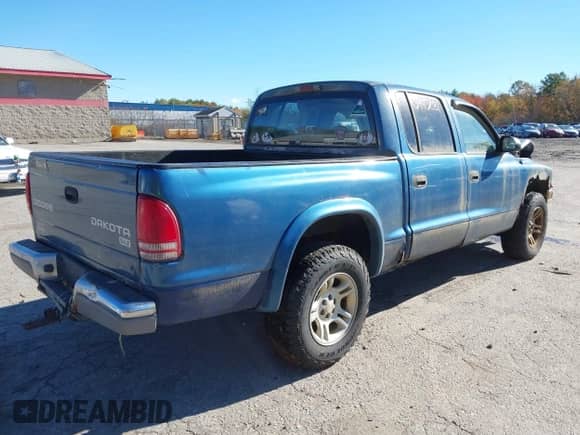 2004 Dodge Dakota SLT with VIN 1D7HG48N24S510369, listed as a IAAI auction lot 43495281 with 290,545 mi miles and . Bid and sale history available at DreamBid. Image 4.