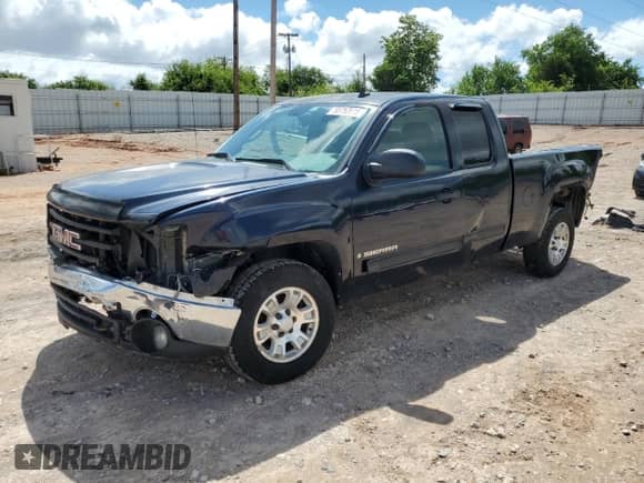 2008 GMC Sierra 1500 Work Truck with VIN 1GTEC19038Z297214, listed as a Copart auction lot 55752615 with 154,318 mi miles and Salvage title. Bid and sale history available at DreamBid. Image 1.