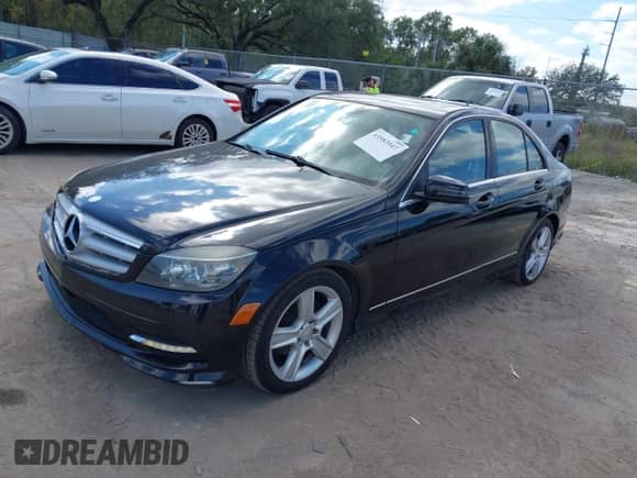 2011 Mercedes-Benz C 300 Sport with VIN WDDGF5EB1BR171459, listed as a IAAI auction lot 43583947 with 147,943 mi miles and . Bid and sale history available at DreamBid. Image 2.